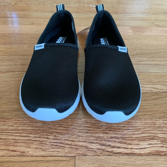 Adidas Womens Slip On Shoes Black - Picture 3 of 7